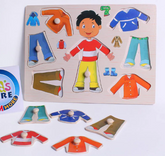 Costumer changing board board